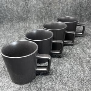 NEW Stone + Lain Stoneware Mugs Set of 4 DISHWASHER Microwave Safe